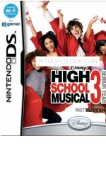 Disney Disney High School Musical 3: Senior Year Nintendo DS NTR-CHME-USA Libretto di istruzioni