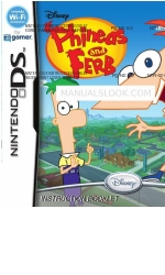 Disney Disney Phineas and Ferb NTR-CFPE-USA Folheto de instruções