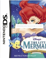 Disney Disney's The Little Mermaid: Ariel's Undersea Adventure NTR-AN9E-USA Instructieboekje