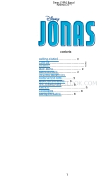 Disney Jonas User Manual