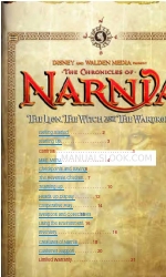 Disney The Chronicles of Narnia: The Lion Посібник користувача