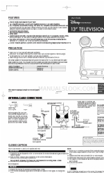 Disney DT1300-C Руководство пользователя