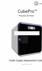 3D Systems CubePro Original-Bedienungsanleitung