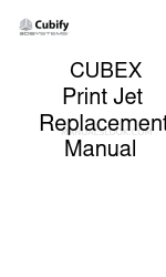 3D Systems Cubify CUBEX Duo Manual de sustitución