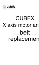 3D Systems Cubify CUBEX Duo Manual de substituição