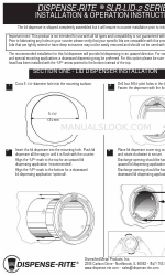 Dispense-Rite SLR-LID-2 Series インストレーション・インストラクション