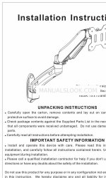 Display Mount Pro GS-001-WALL Instructions d'installation