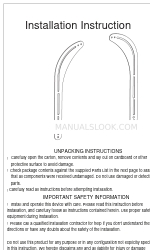 Display Mount Pro SWB103 Installation Instruction