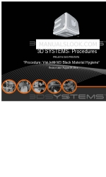 3D Systems PROJET 3500 Procedures Manual