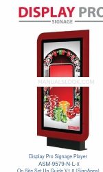 Display Pro ASM-9579-N-L SERIES Manuale di installazione in loco