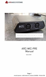 Arrakis Systems ARC-MIC-PRE Руководство