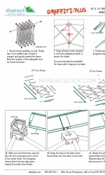 displayit Graffiti:Plus Wall - Kit A Instruções de montagem
