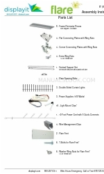 displayit flare Manual de instruções de montagem