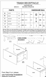 Displays2go 840844140285 Instrukcja montażu