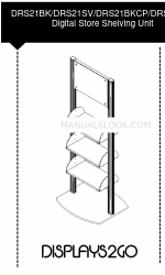 Displays2go DRS21BK Manuale