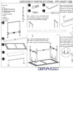 Displays2go PPLNNSTSML 조립 지침