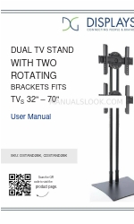 Displays2go DSTAND2BK User Manual