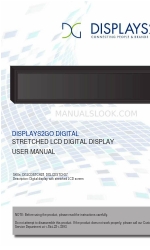 Displays2go DGLCDSTCH37 Посібник користувача