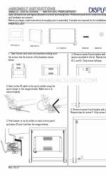 Displays2go FRMRCKWT66DS Instrukcja montażu