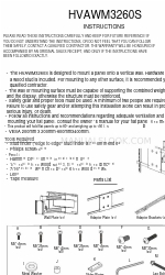 Displays2go HVAWM3260S Инструкции