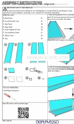 Displays2go DCKDMT 조립 지침