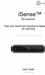 3D Systems iSense Manual do utilizador