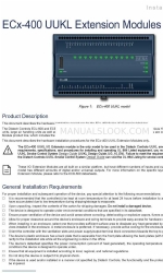 Distech Controls Allure ECL-600 Series Manual de instalación