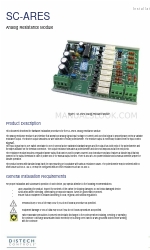 Distech Controls SC-ARES 설치 매뉴얼