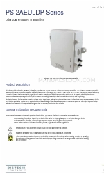 Distech Controls PS-2AEULDP Series Installation Manual