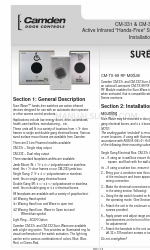 CAMDEN SureWave CM-332 Series Kurulum Talimatları Kılavuzu