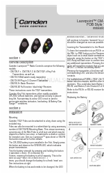 CAMDEN CM-TXLF-4 Instructions d'installation