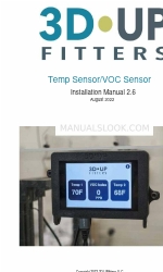 3D Upfitters Temp Sensor Manual de instalação