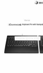 3DConnexion Keyboard Pro with Numpad Manual