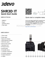 3devo SHR3D IT Краткое руководство по эксплуатации