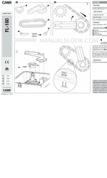 CAME 001FL-180 Skrócona instrukcja obsługi