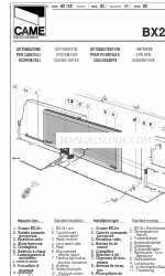 CAME BX Series Manuale