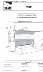 CAME C-BXE Podręcznik