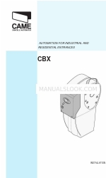 CAME C-BXT Installatiehandleiding