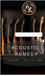 Acoustic Remedy ClimaCab Impostazione e utilizzo