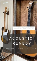 Acoustic Remedy RECTANGLE Panduan Pemilik