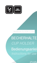 ABC Design Cup holder Instructions For Use Manual