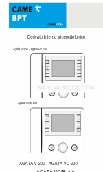 CAME BPT 62100450 Gebruikershandleiding