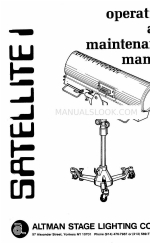 Altman satallite I Manuel d'utilisation et d'entretien