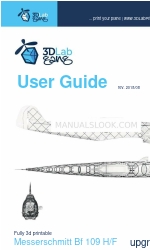 3DLabPrint Messerschmitt Bf 109 H/F User Manual