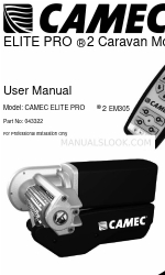 Camec Elite Pro2 EM305 ユーザーマニュアル