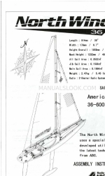 ABC Hobby North Wind 36 Инструкция по сборке Руководство