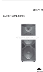 Alto ELVIS 15.2XL ユーザーマニュアル