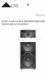 Alto ELVIS 15.2XL オーナーズマニュアル