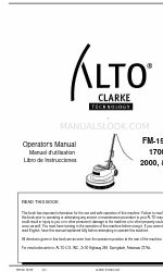 Alto FM-1700HD Manual do operador