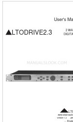 Alto AltoDrive2.3 Посібник користувача